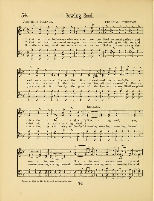 Augsburg Songs No. 2: for Sunday schools and other services page 81