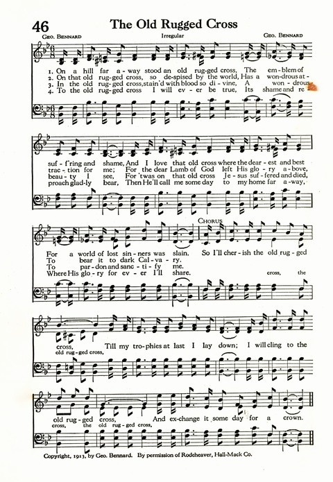 The Abingdon Song Book page 38