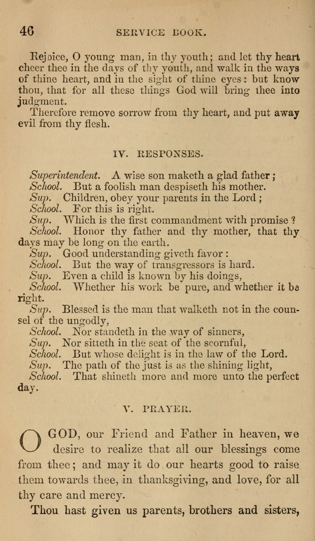 The Altar, a Service Book for Sunday Schools (New and Enl. Ed.) page 46