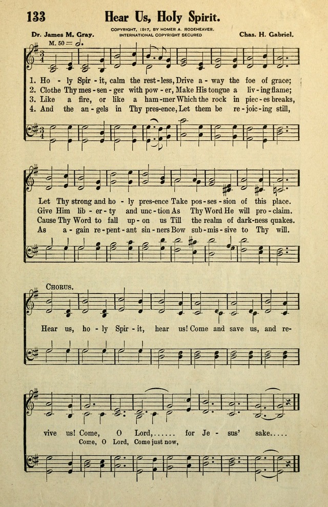 Awakening Songs for the Church, Sunday School and Evangelistic Services page 133