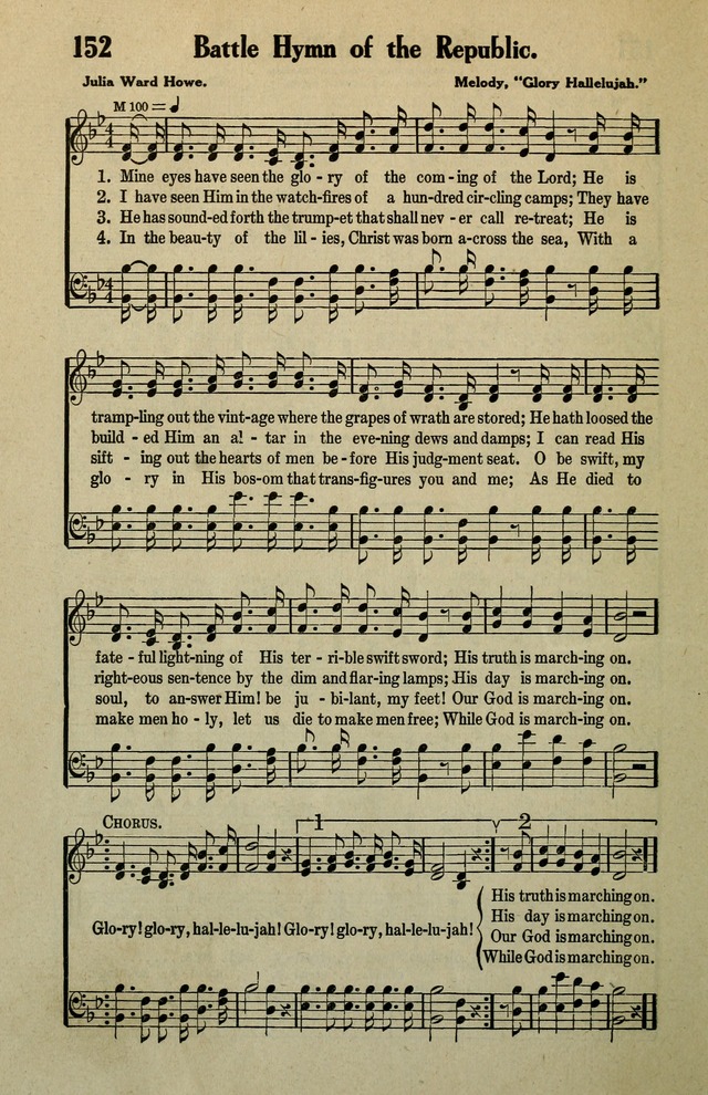 Awakening Songs for the Church, Sunday School and Evangelistic Services page 152