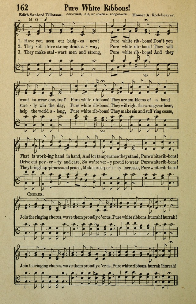 Awakening Songs for the Church, Sunday School and Evangelistic Services page 162