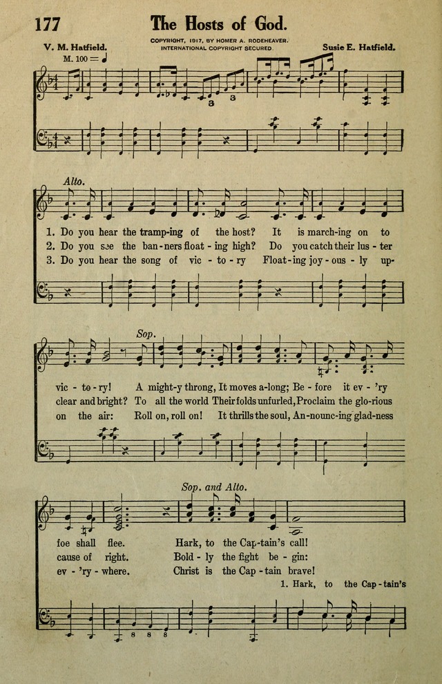 Awakening Songs for the Church, Sunday School and Evangelistic Services page 184