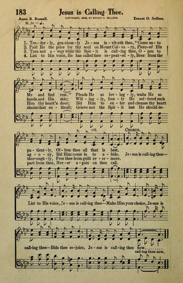 Awakening Songs for the Church, Sunday School and Evangelistic Services page 190