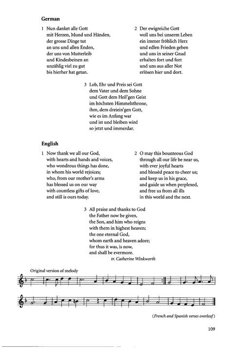 Agape: songs of hope and reconciliation page 108