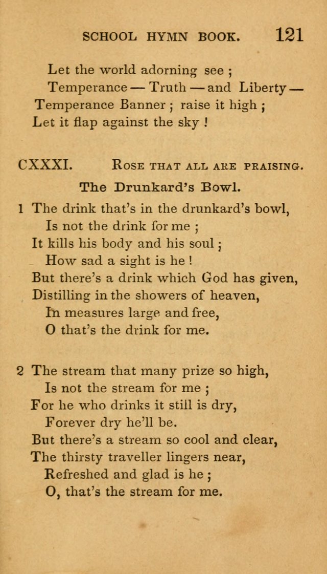 The American School Hymn Book page 121