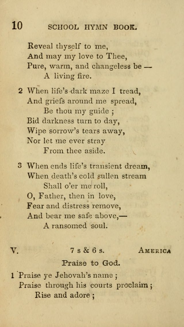 The American School Hymn Book. (New ed.) page 10