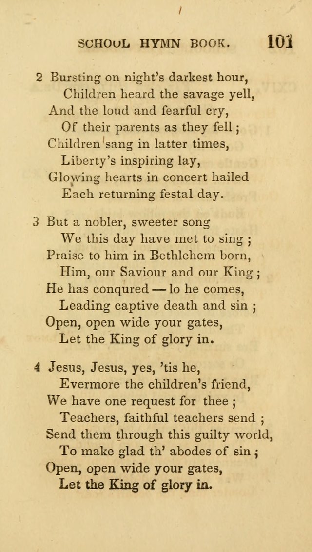 The American School Hymn Book. (New ed.) page 101