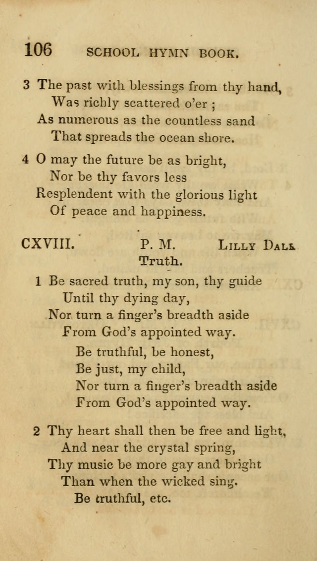 The American School Hymn Book. (New ed.) page 106