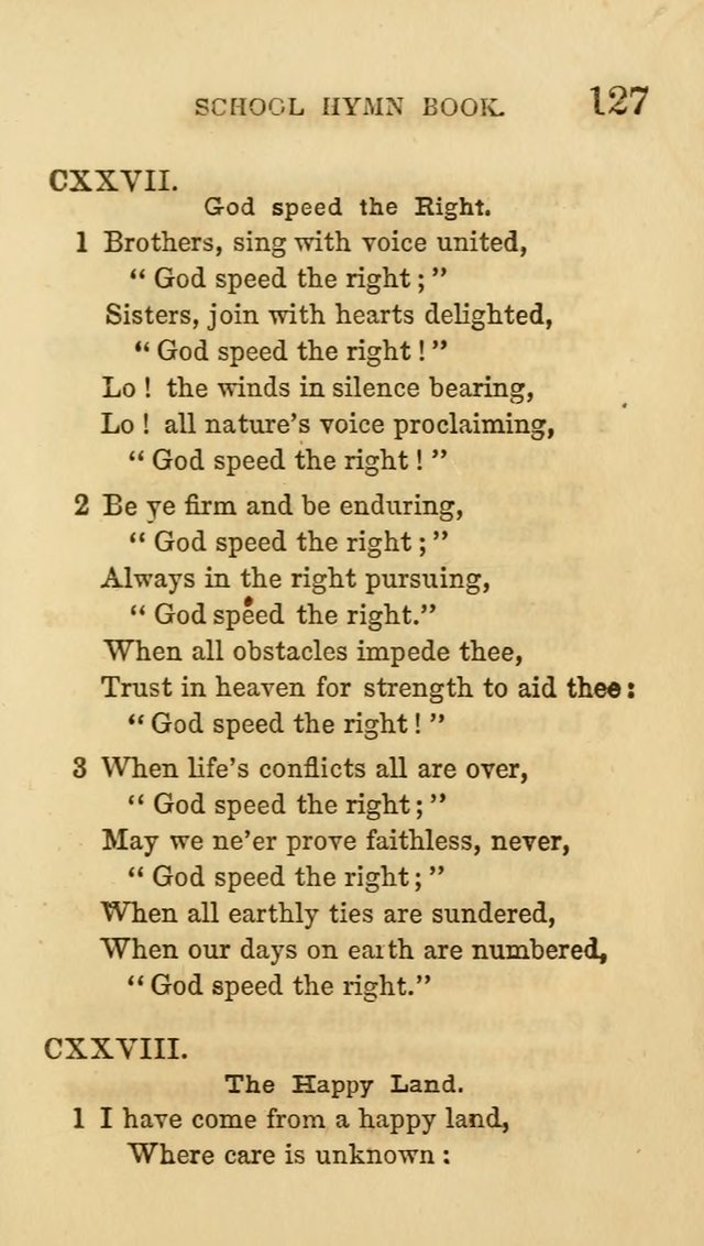 The American School Hymn Book. (New ed.) page 127