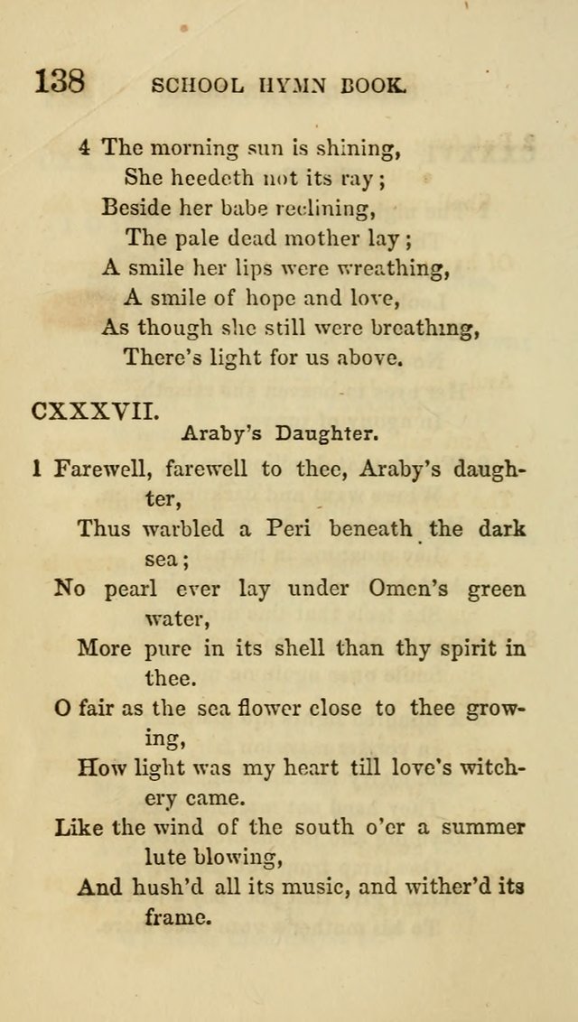 The American School Hymn Book. (New ed.) page 138