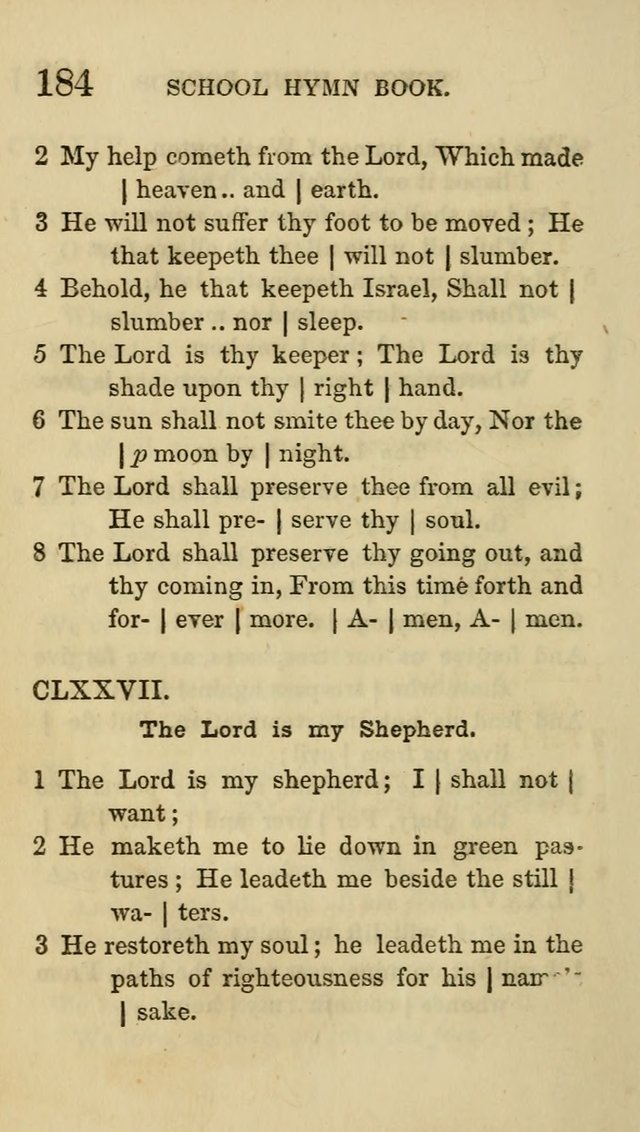 The American School Hymn Book. (New ed.) page 184