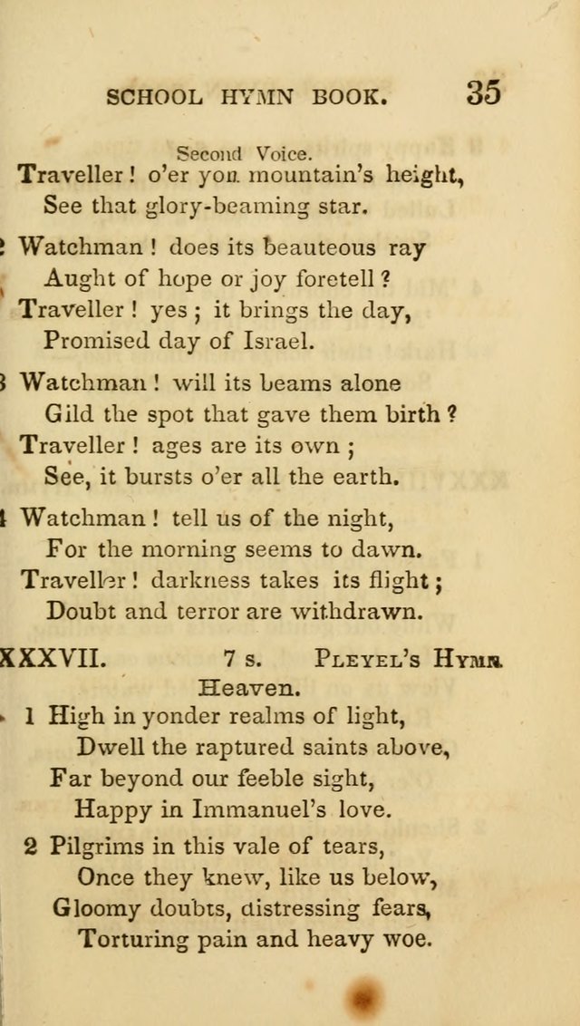 The American School Hymn Book. (New ed.) page 35