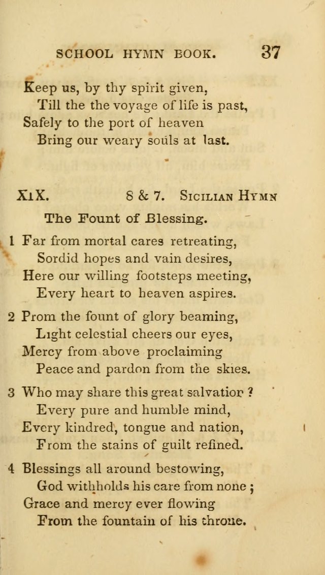 The American School Hymn Book. (New ed.) page 37