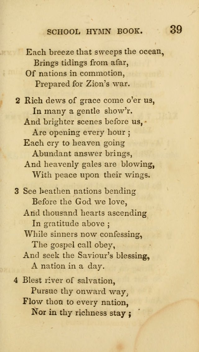 The American School Hymn Book. (New ed.) page 39