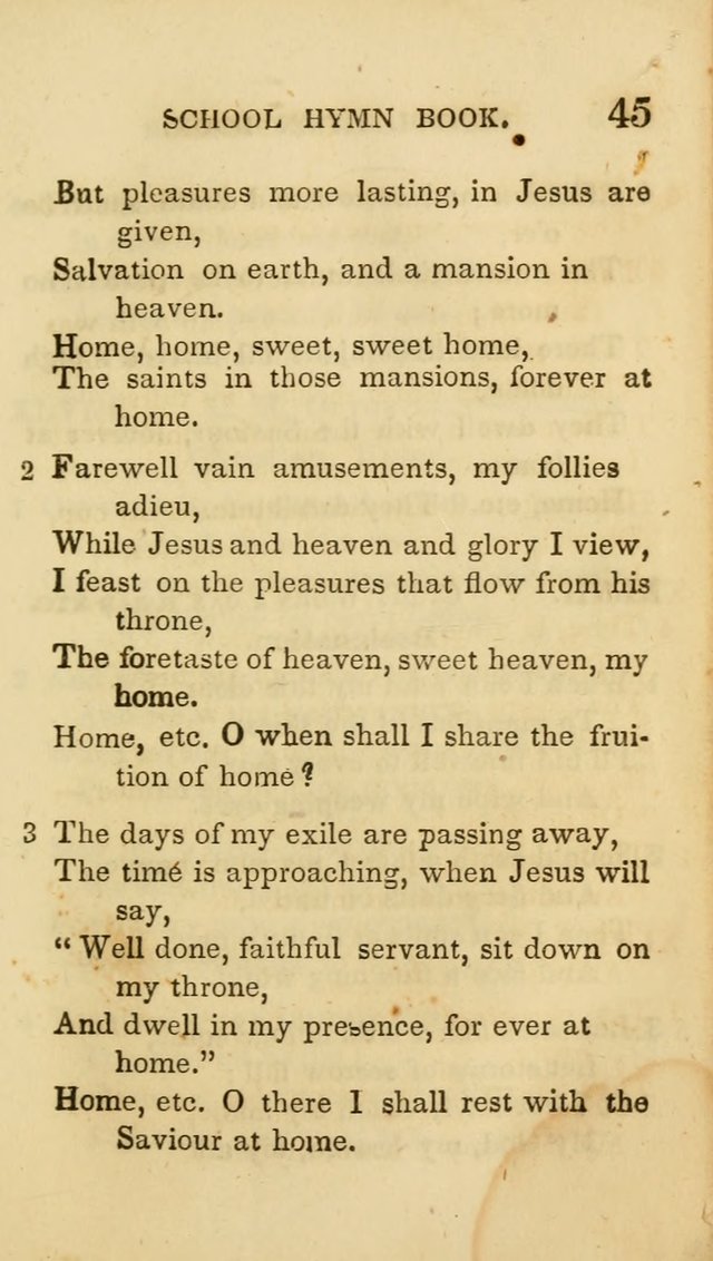 The American School Hymn Book. (New ed.) page 45