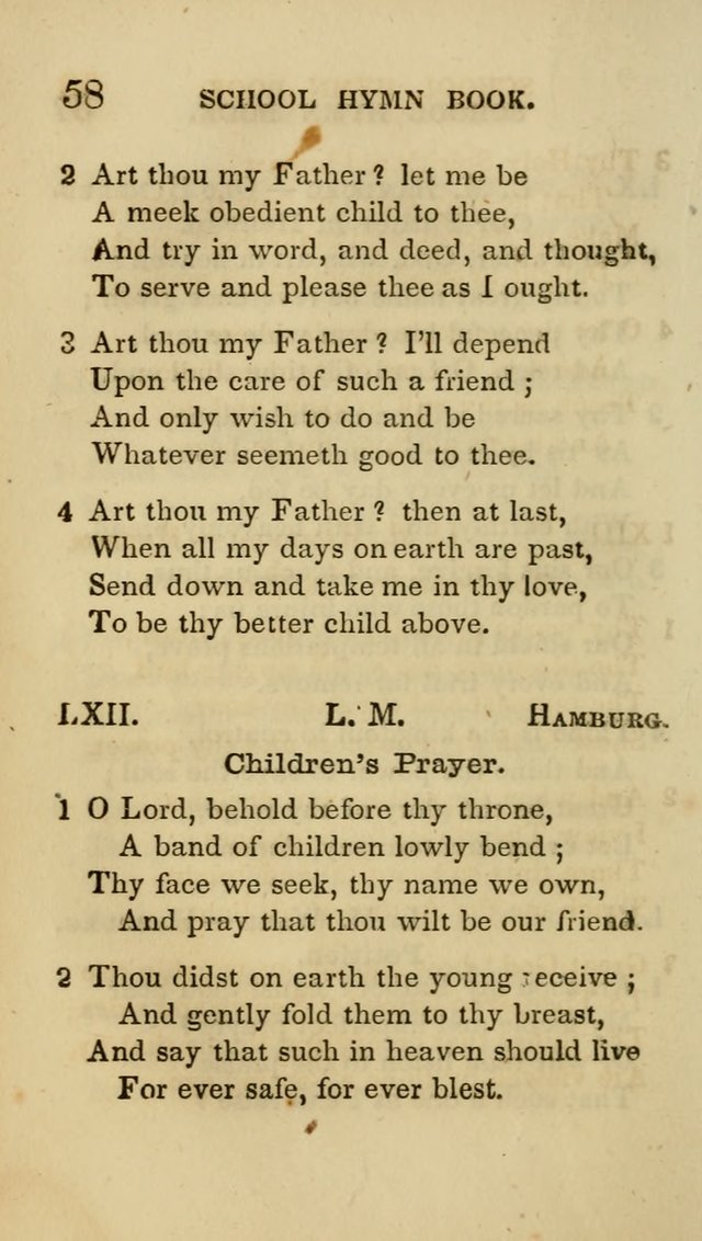 The American School Hymn Book. (New ed.) page 58