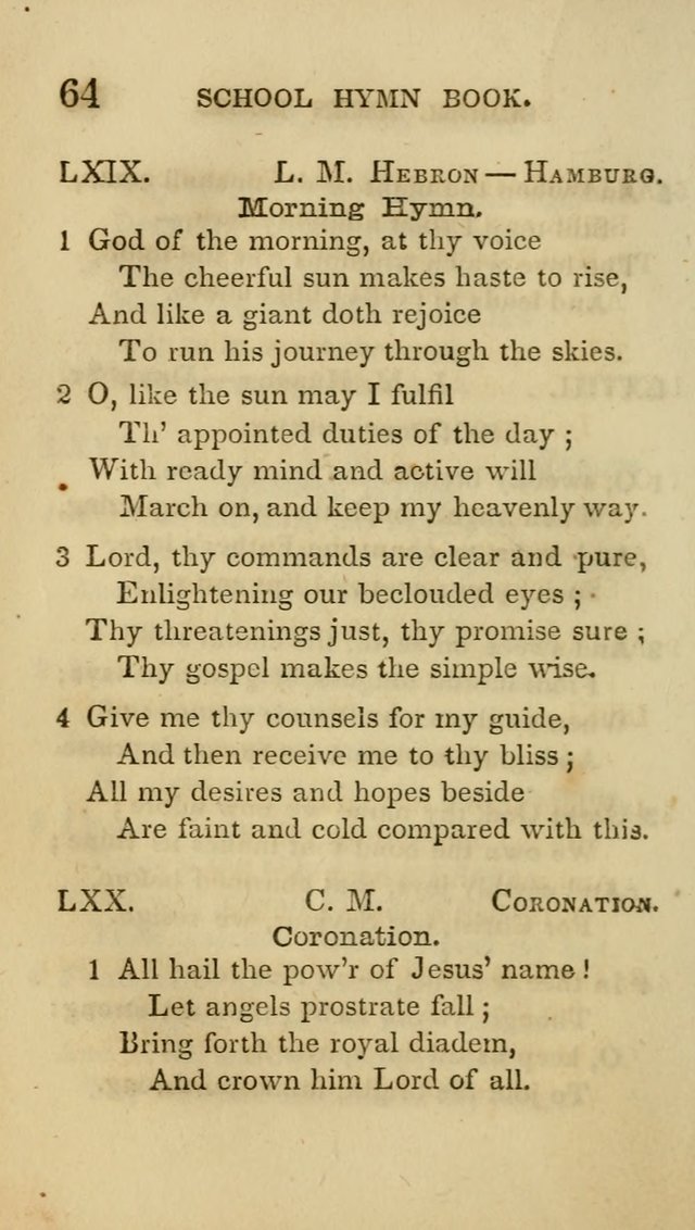 The American School Hymn Book. (New ed.) page 64