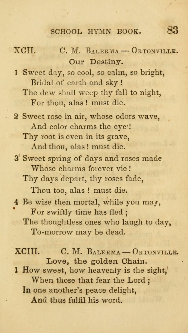 The American School Hymn Book. (New ed.) page 83