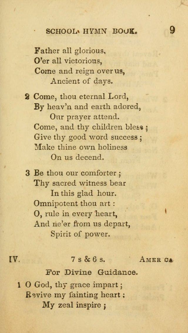 The American School Hymn Book. (New ed.) page 9