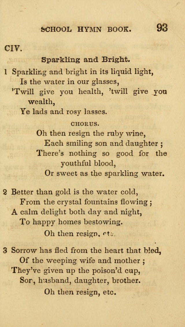 The American School Hymn Book. (New ed.) page 93