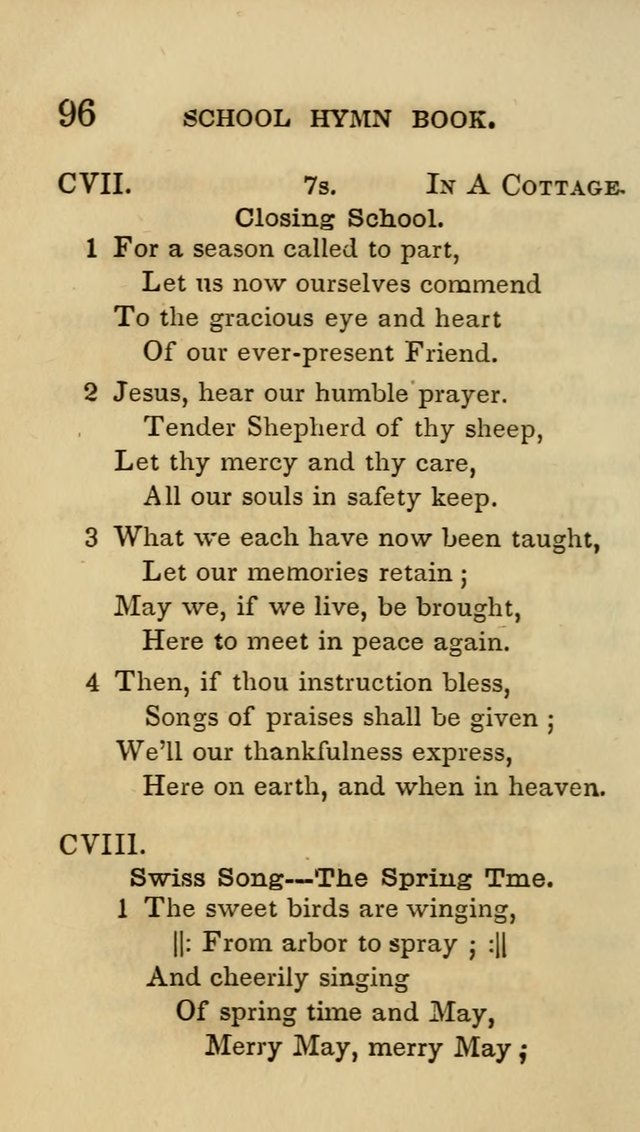 The American School Hymn Book. (New ed.) page 96