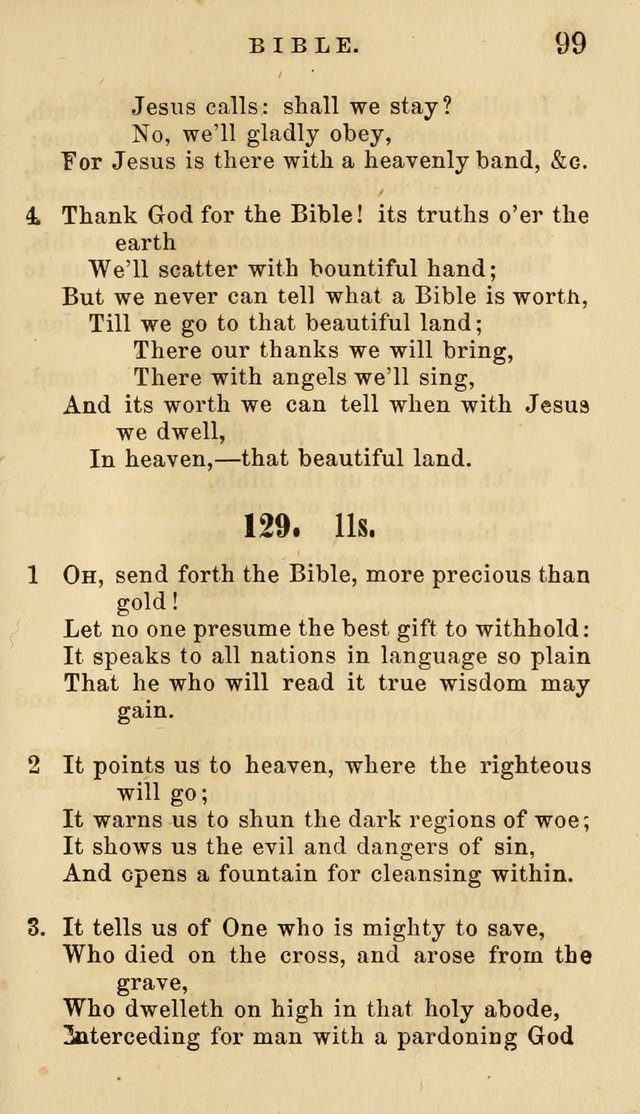 American Sunday School Hymn Book. New ed. page 100