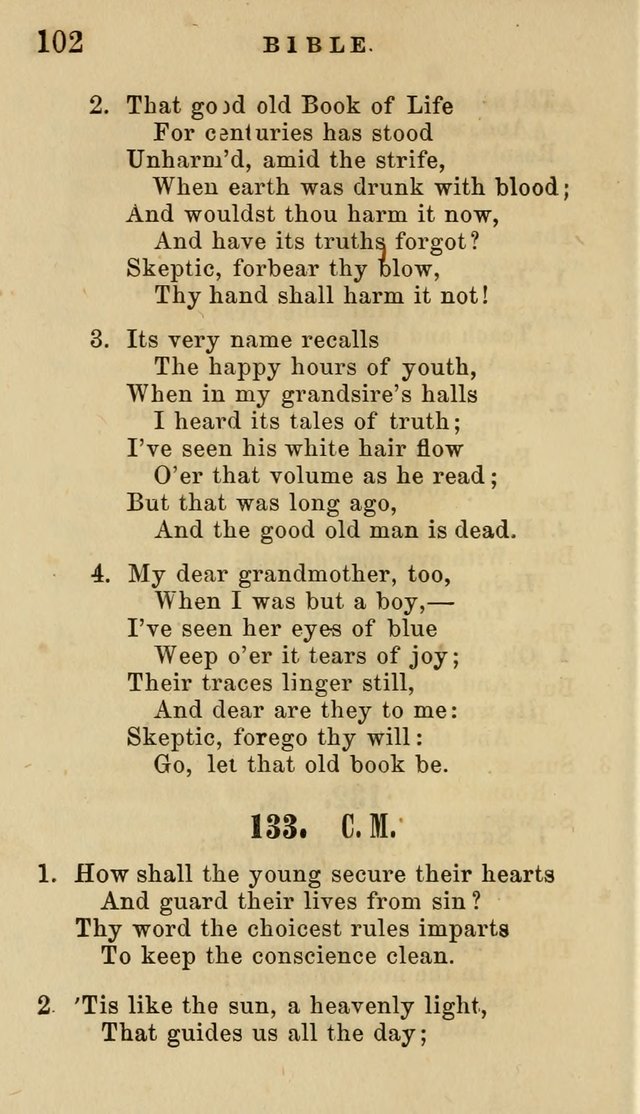 American Sunday School Hymn Book. New ed. page 103