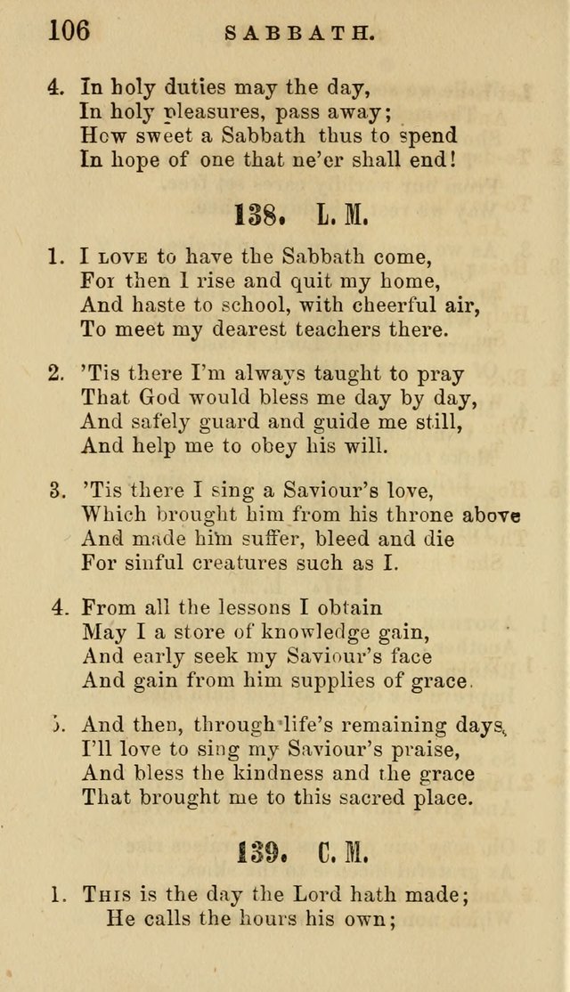 American Sunday School Hymn Book. New ed. page 107