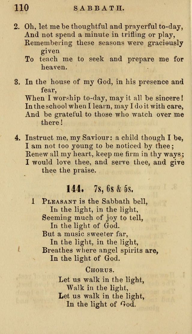 American Sunday School Hymn Book. New ed. page 111