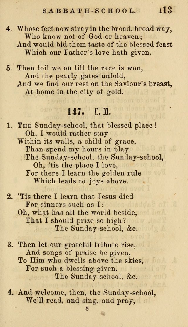 American Sunday School Hymn Book. New ed. page 114