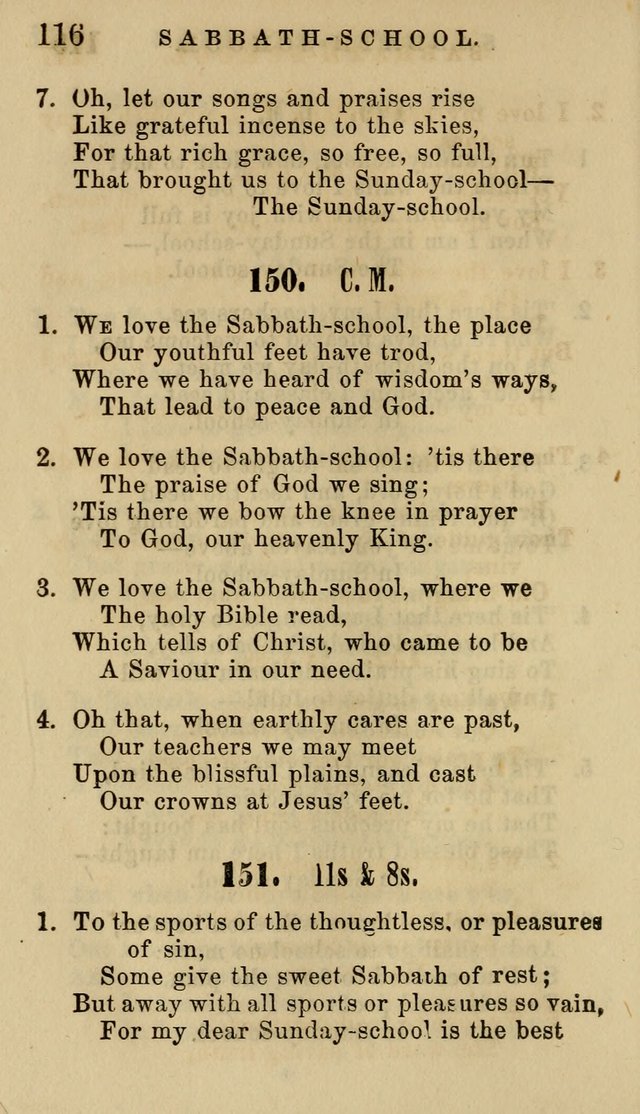 American Sunday School Hymn Book. New ed. page 117