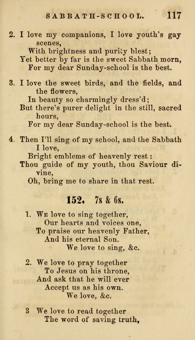 American Sunday School Hymn Book. New ed. page 118