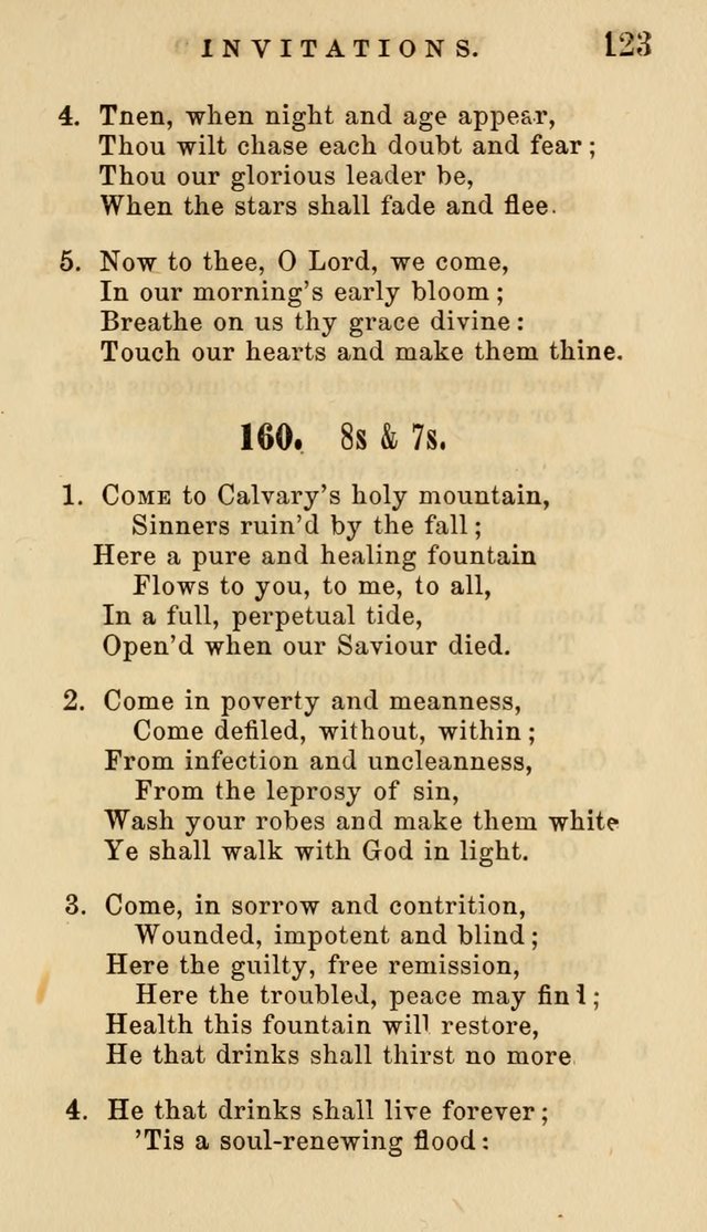 American Sunday School Hymn Book. New ed. page 124