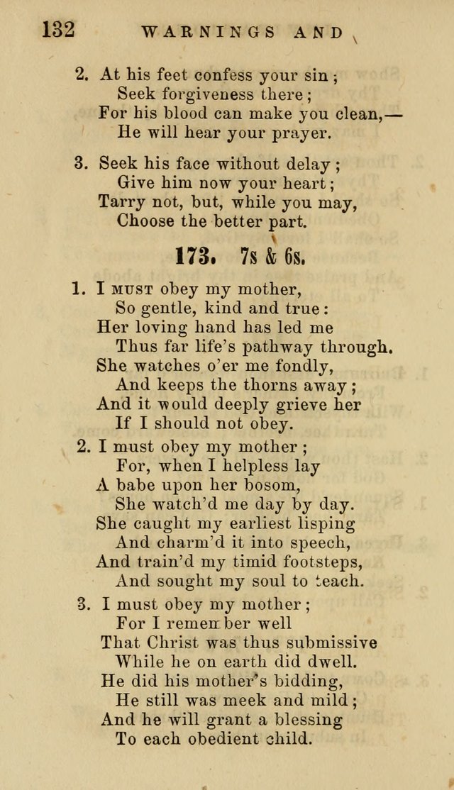 American Sunday School Hymn Book. New ed. page 133