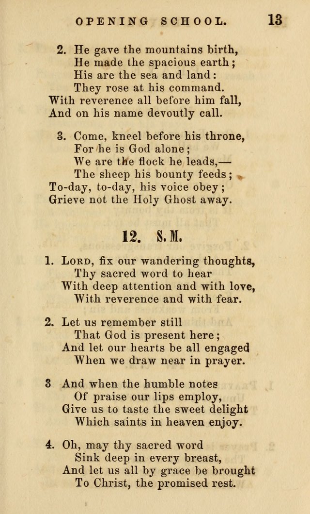 American Sunday School Hymn Book. New ed. page 14