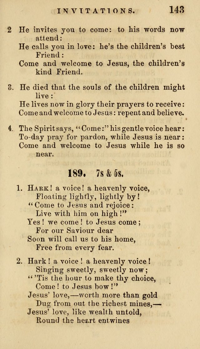 American Sunday School Hymn Book. New ed. page 144