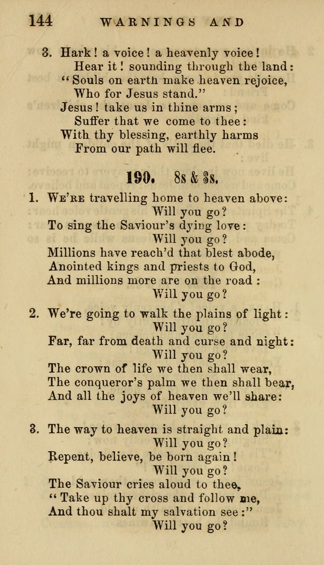 American Sunday School Hymn Book. New ed. page 145