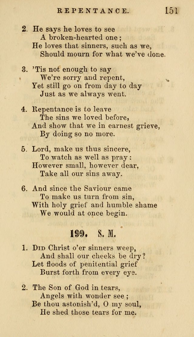 American Sunday School Hymn Book. New ed. page 152