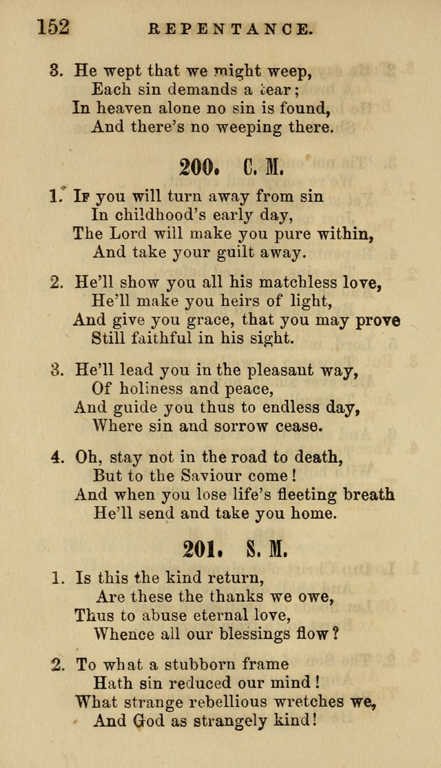 American Sunday School Hymn Book. New ed. page 153