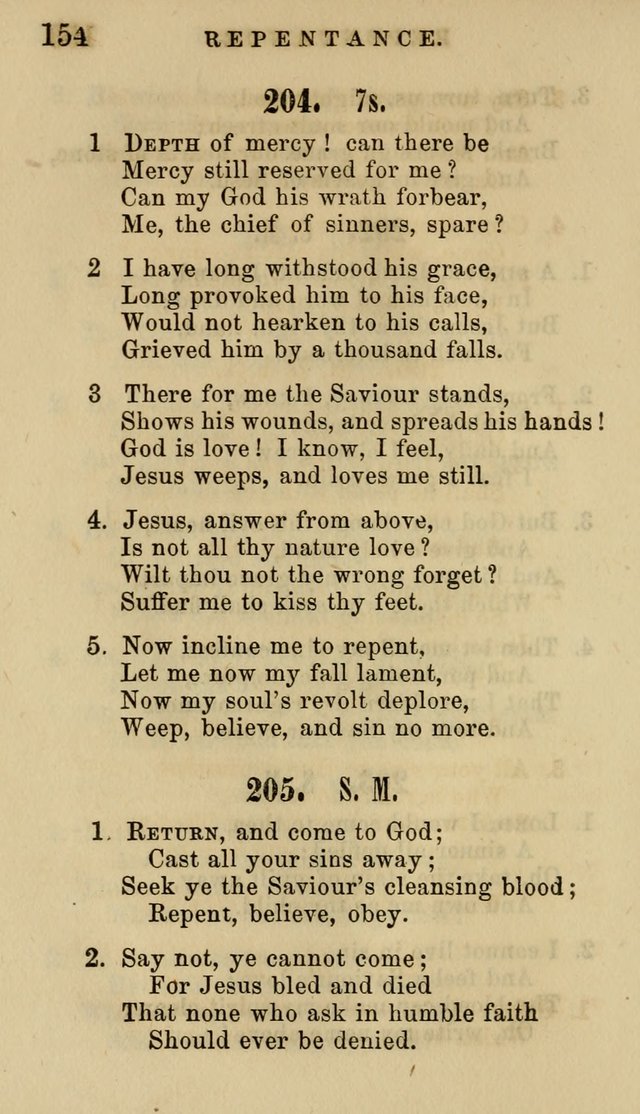 American Sunday School Hymn Book. New ed. page 155