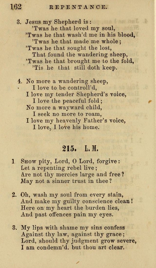 American Sunday School Hymn Book. New ed. page 163