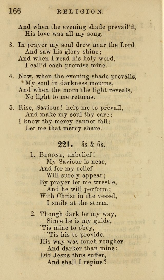 American Sunday School Hymn Book. New ed. page 167