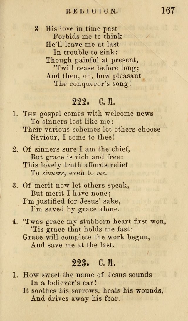 American Sunday School Hymn Book. New ed. page 168