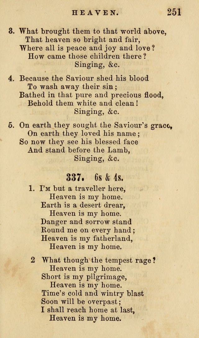 American Sunday School Hymn Book. New ed. page 252