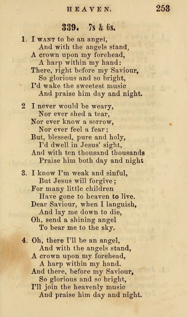 American Sunday School Hymn Book. New ed. page 254