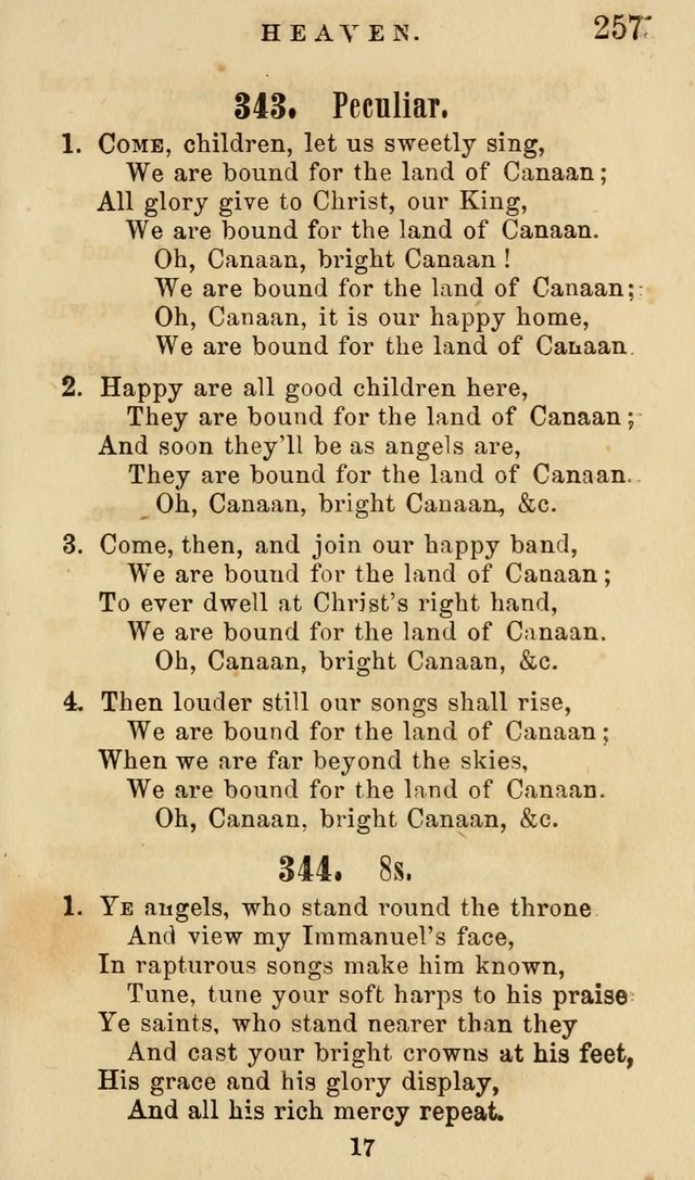 American Sunday School Hymn Book. New ed. page 258