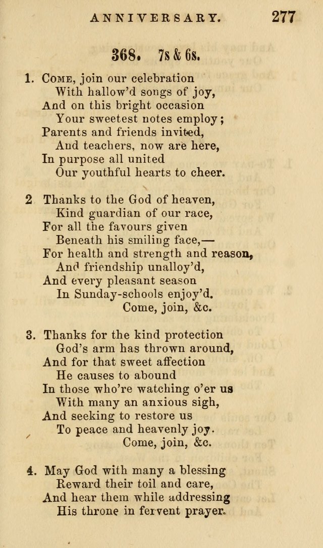 American Sunday School Hymn Book. New ed. page 278