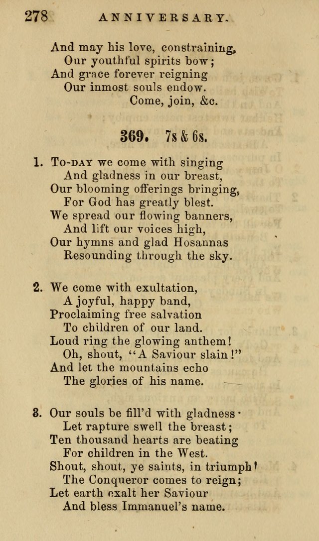 American Sunday School Hymn Book. New ed. page 279