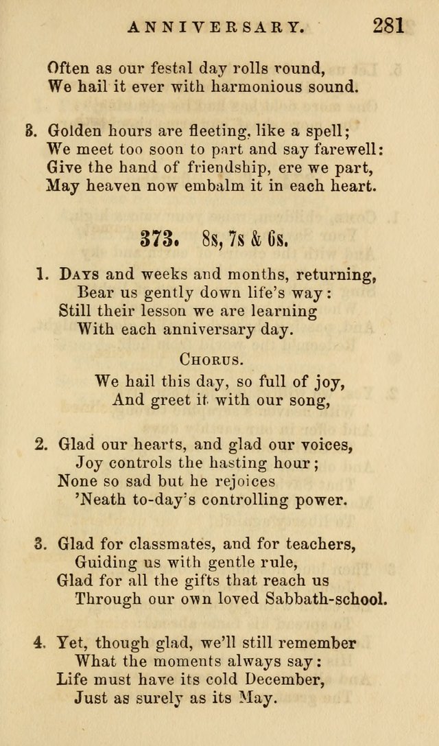 American Sunday School Hymn Book. New ed. page 282